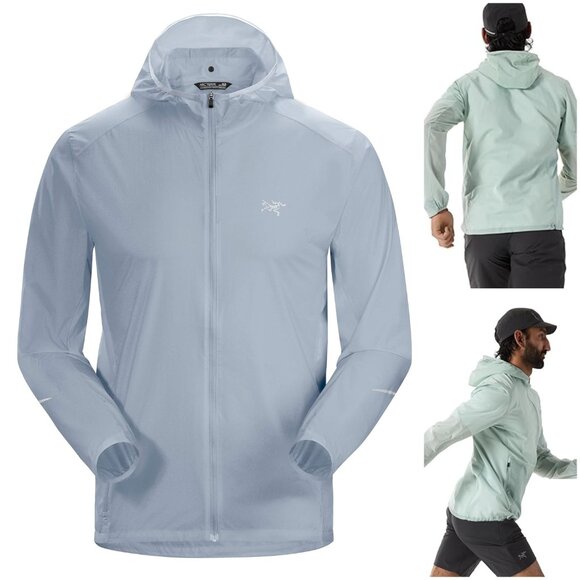 NWOT Arc'teryx Incendo Airshell Hoody Jacket Men's Windshell size S Full Zip